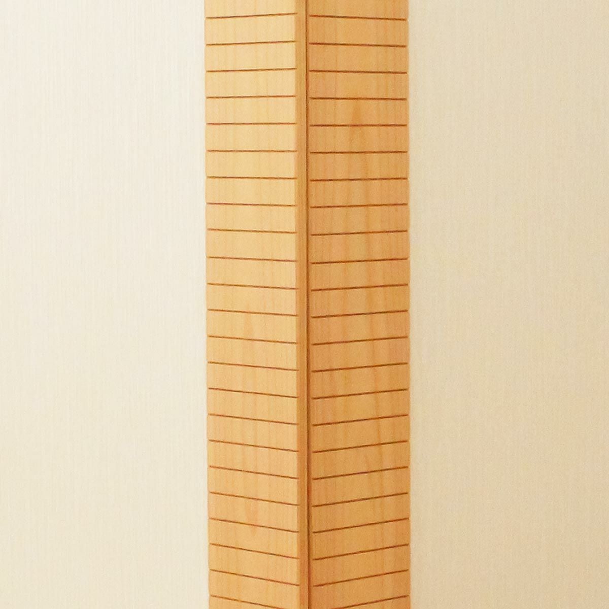 猫のつめとぎ防止天然木ギザギザタイプコーナー用設置イメージ