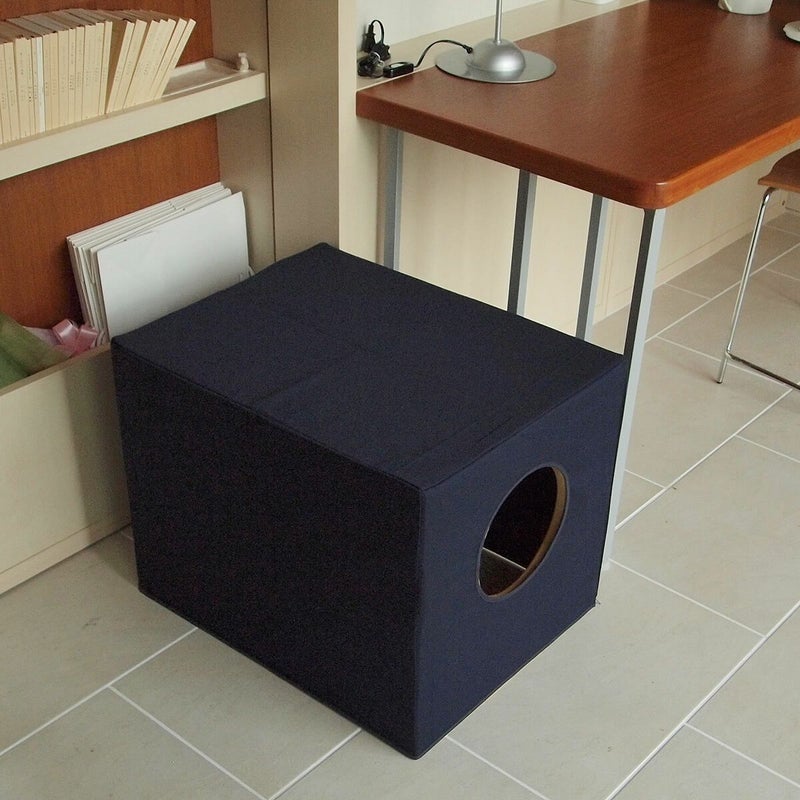 おしゃれな猫用インテリア家具。猫用トイレカバー