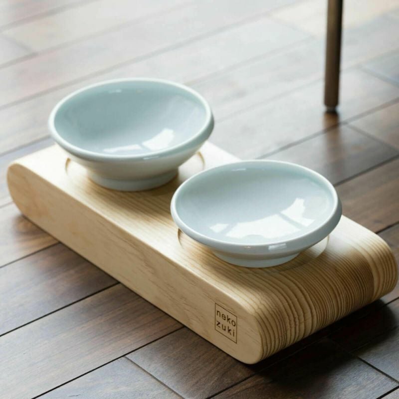 テレビで紹介】食事中むせる猫さんにおすすめの食器台。まんま台