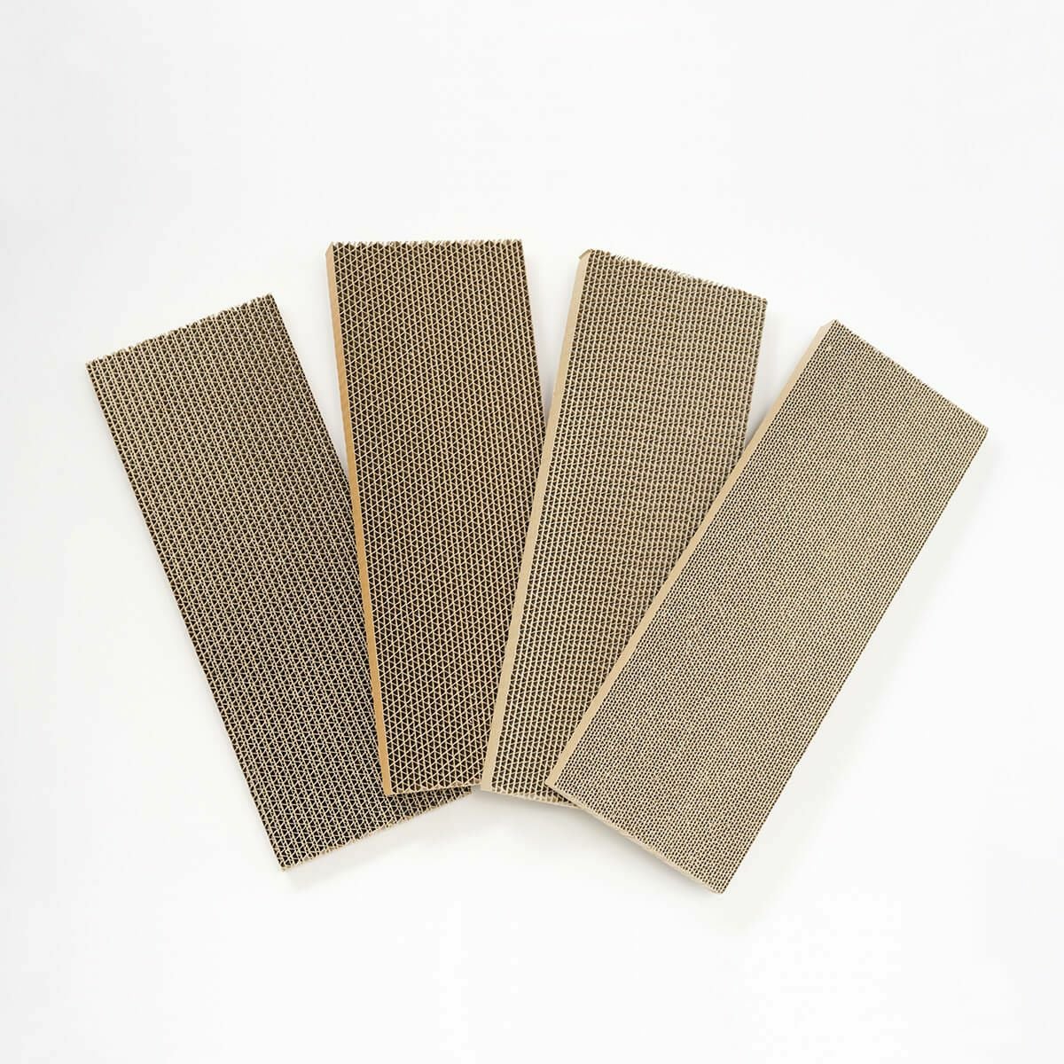 4種セットで研ぎ比べができる。堅め素材で耐久性があるから長持ち。