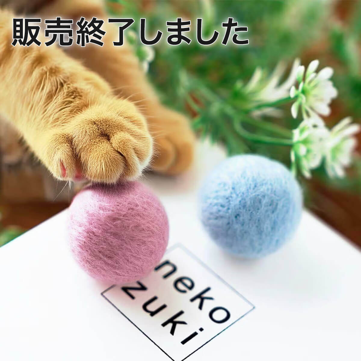 猫さんへのギフトに。猫用おもちゃこねこころころ