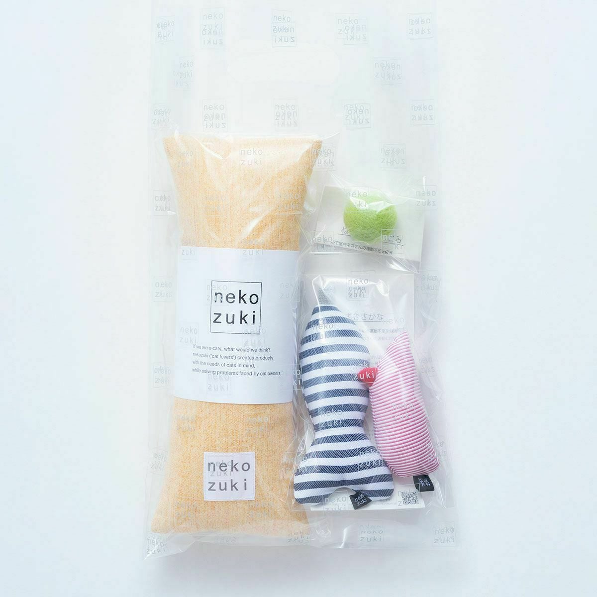 人気の猫おもちゃ遊び比べ4点セット。日本製でギフトにおすすめ