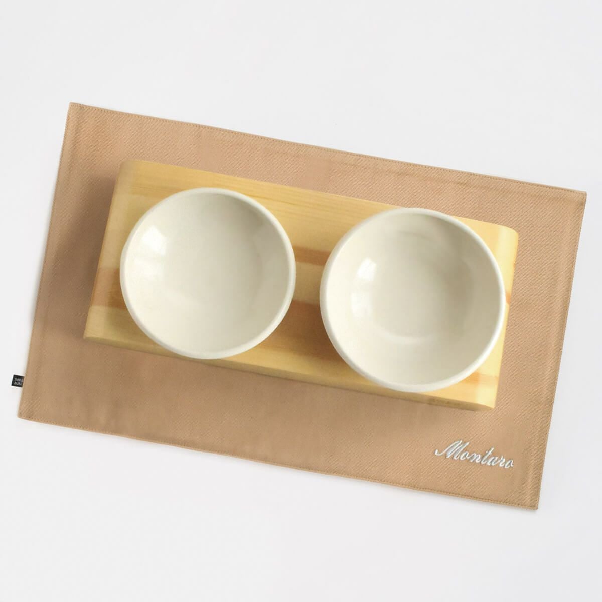 名入れ付でギフトにおすすめ。まんまマットW名入れ付き