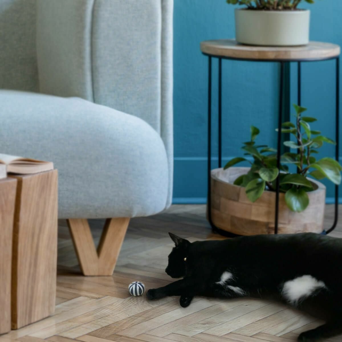 またたび不使用。猫用おもちゃねこずきころころファブリック