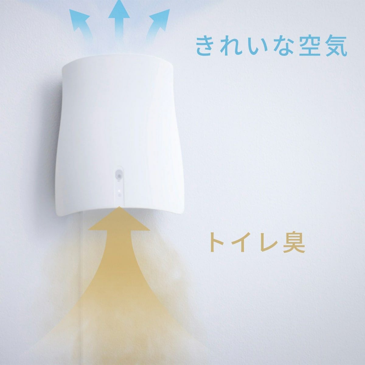 QAIS-air-04A1J ペット専用除菌脱臭機 クワイスエアー 壁掛け型 UV