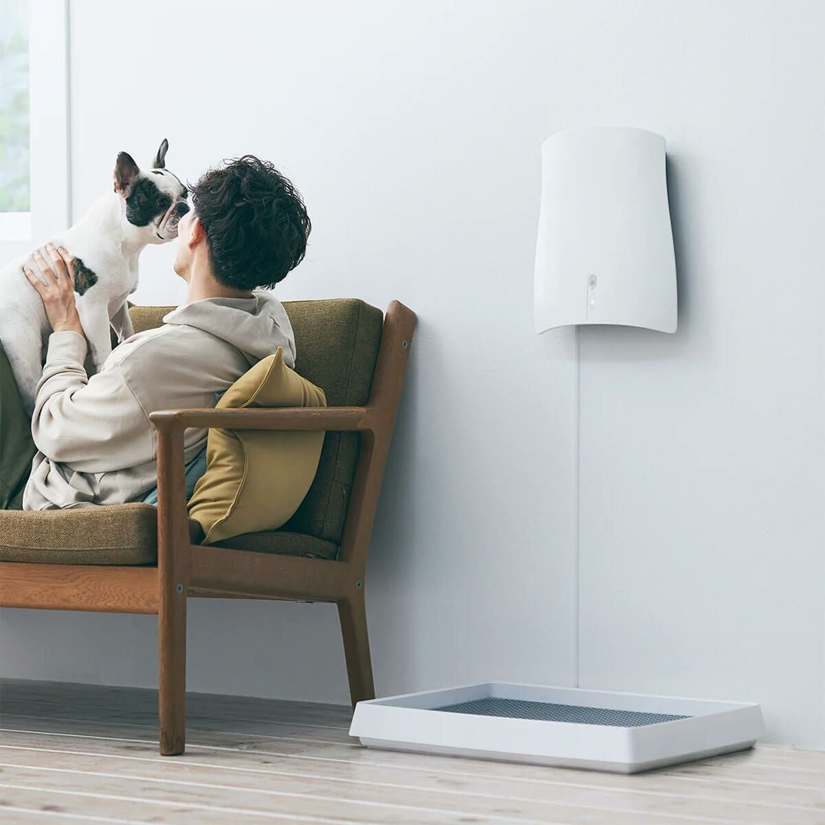 QAIS-air-04A1J ペット専用除菌脱臭機 クワイスエアー 壁掛け型 UV