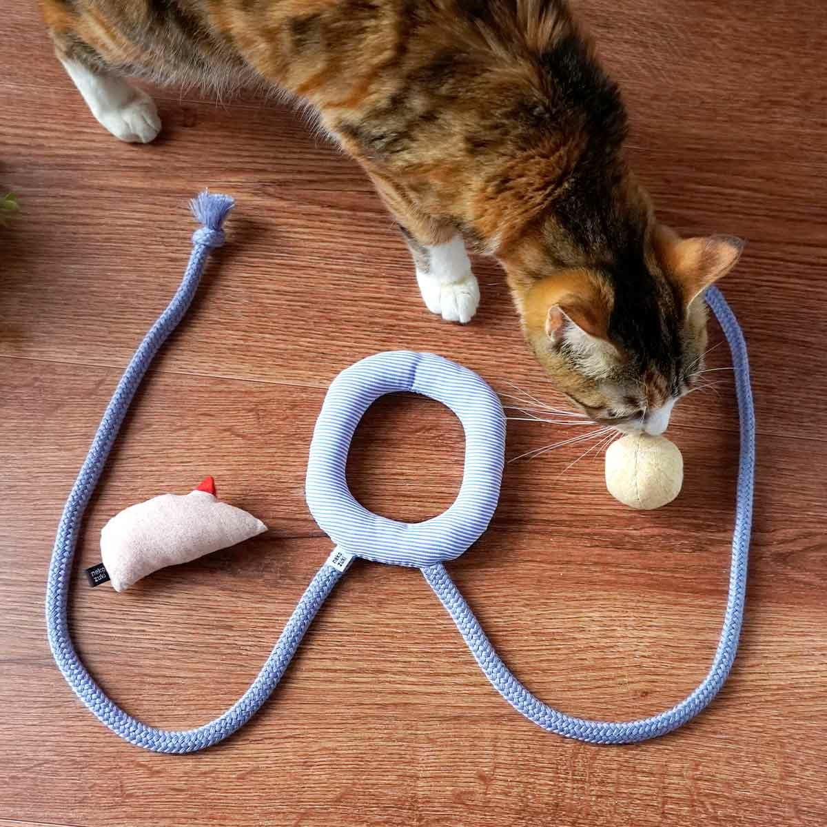 ねこずき三ツ星おもちゃ3点セット・ねずみ篇 | nekozuki（ねこずき）猫