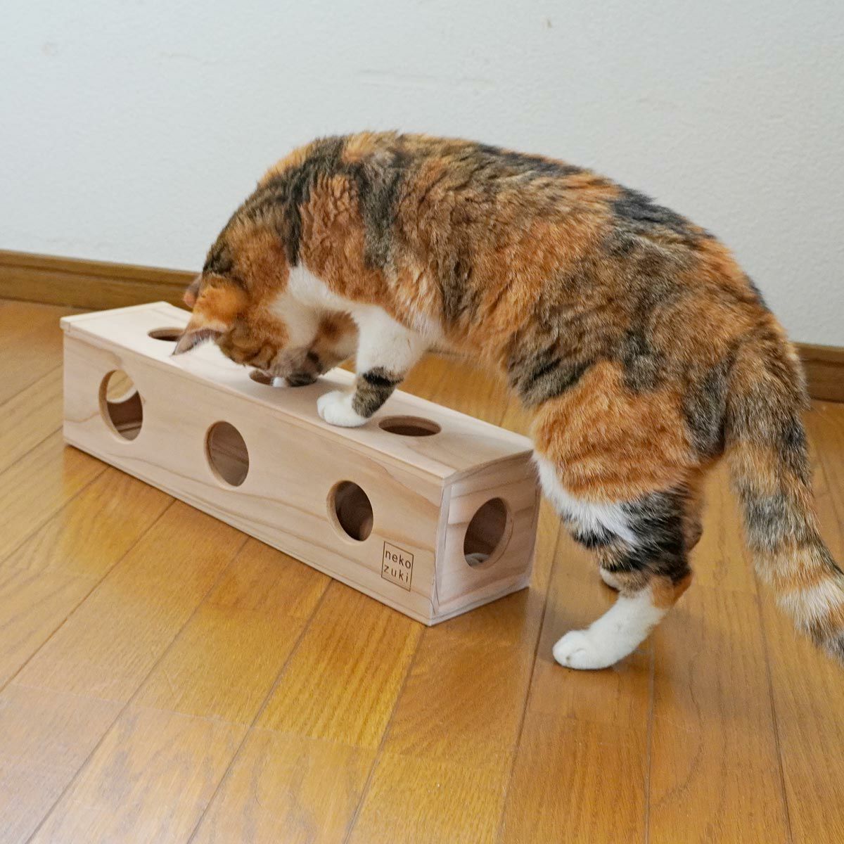 猫おもちゃ ちょいちょいBOX | nekozuki（ねこずき）猫用品の販売
