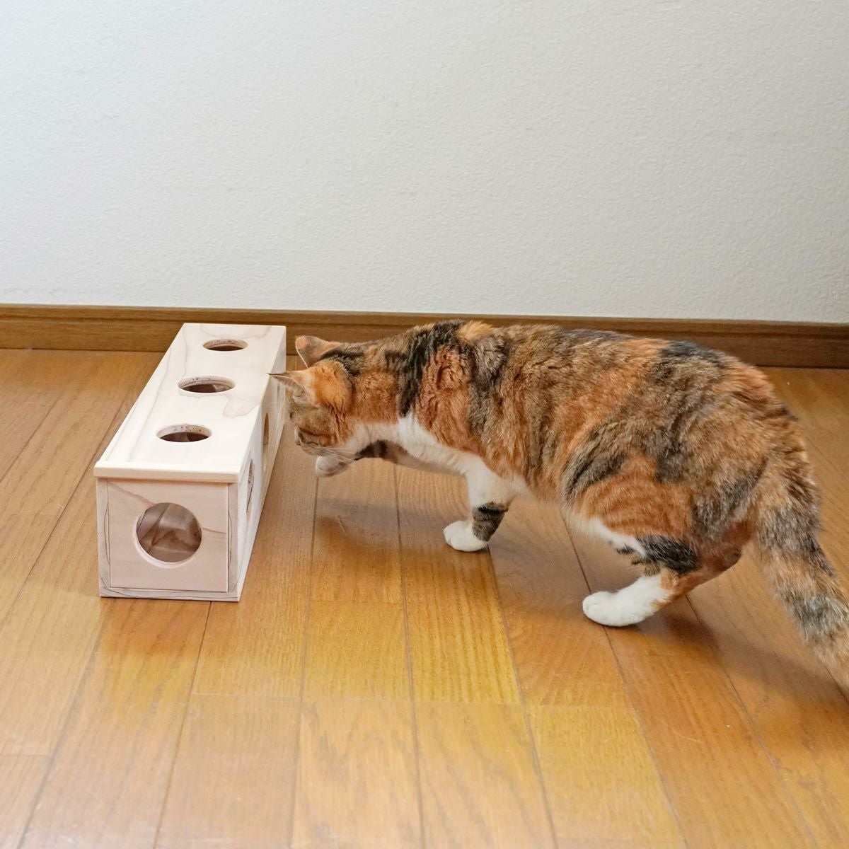 猫おもちゃ ちょいちょいBOX | nekozuki（ねこずき）猫用品の販売